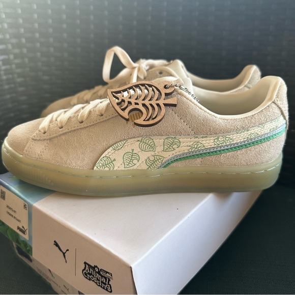 PUMA x Animal Crossing Suede Sneaker Junior SZ 4C NIB - Picture 5 of 12